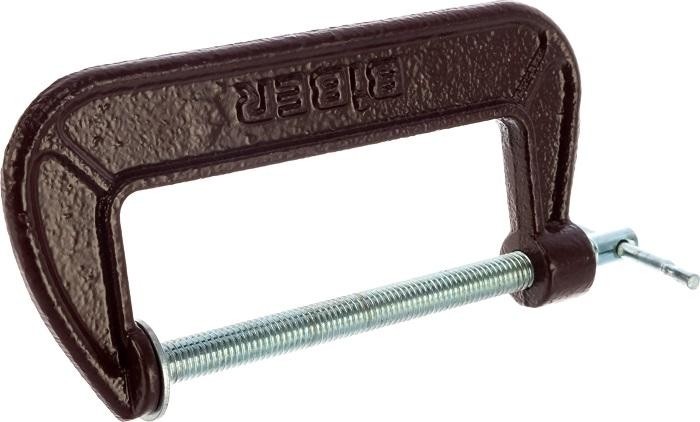 Струбцина G-образная Biber 85853 100мм тов-078223 - изображение 2