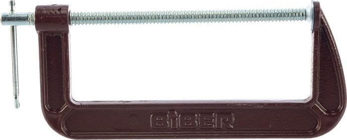 Струбцина G-образная Biber 85856 200мм тов-078245 - изображение 2