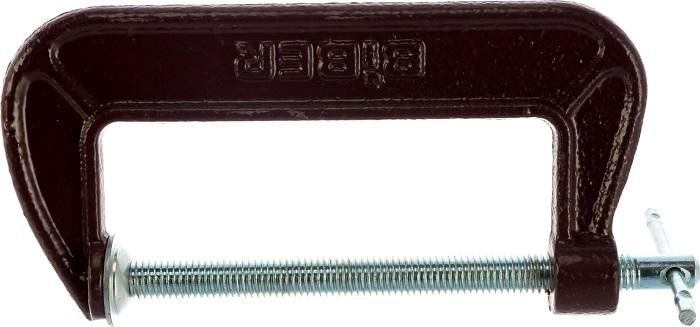 Струбцина G-образная Biber 85853 100мм тов-078223 - изображение 3