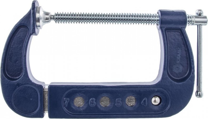 Струбцина G-образная раздвижная Кобальт 50 - 75 мм 244-506 244-506