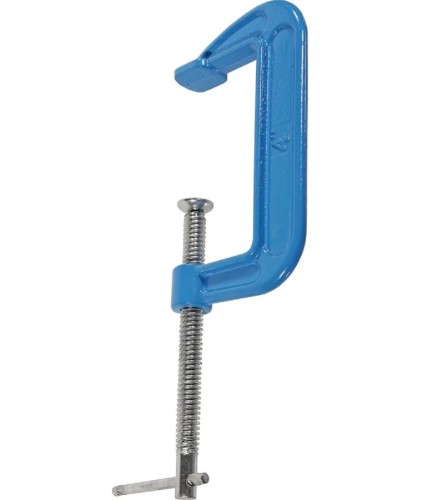 Струбцина G-образная СОЮЗ 1078-01-100С 100 мм, чугун, оцинкованный винт - изображение 3