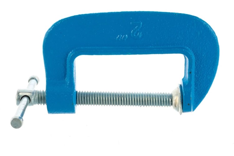 Струбцина G-образная СОЮЗ 1078-01-50С 50 мм, чугун, оцинкованный винт - изображение 2