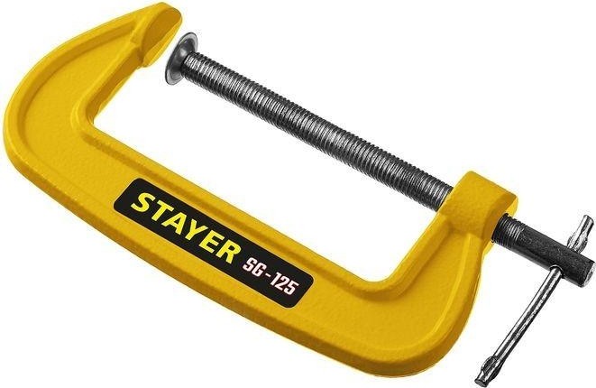 Струбцина G-образная STAYER SG-125 тип g 125 мм, 3215-125_z02