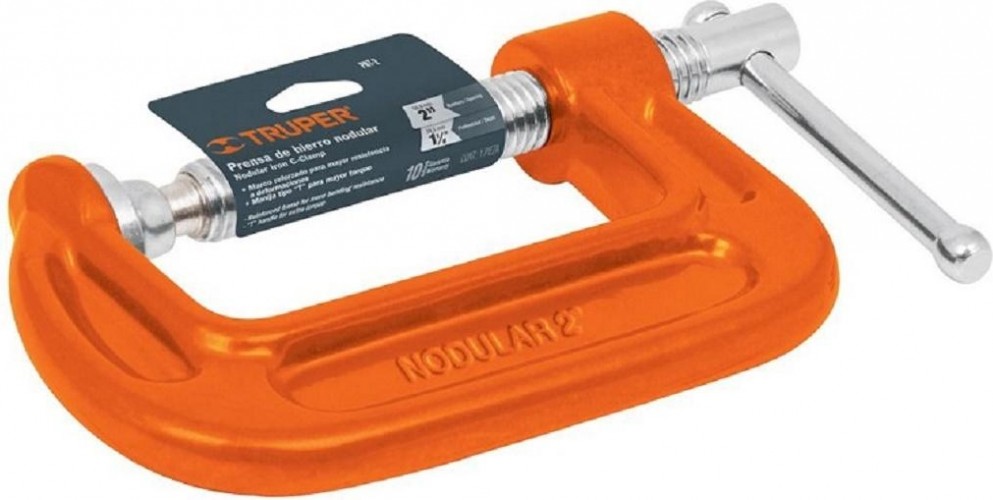 Струбцина G-образная TRUPER PNT-8 211 мм 17664