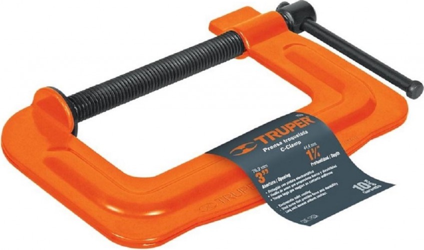 Струбцина G-образная TRUPER PTR-2-1/2 70 мм 17667