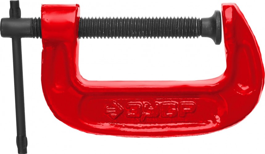 Струбцина G-образная ЗУБР МСС-50 тип G 50 мм, 32244-050