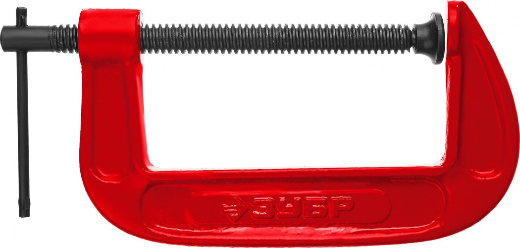 Струбцина G-образная ЗУБР МСС-130 тип G 125 мм, 32244-125