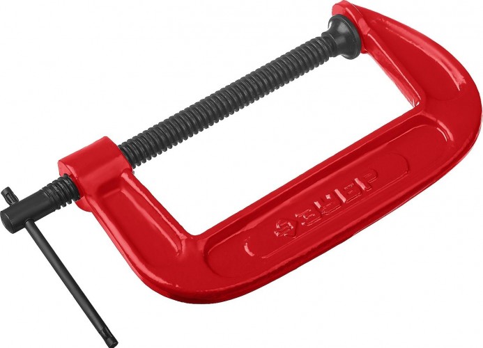 Струбцина G-образная ЗУБР МСС-130 тип G 125 мм, 32244-125 - изображение 2