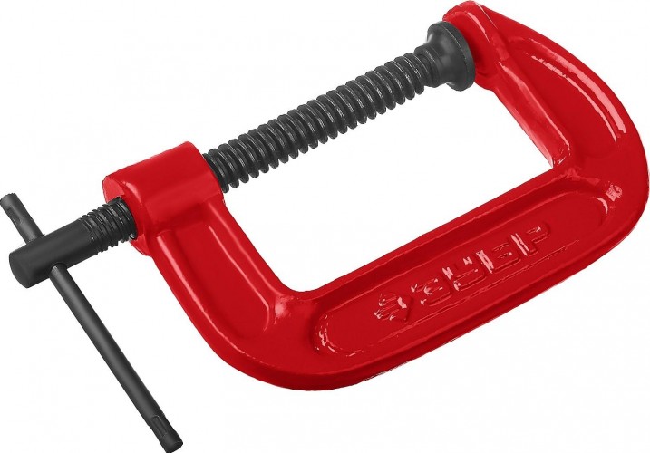 Струбцина G-образная ЗУБР МСС-80 тип G 75 мм, 32244-075 - изображение 2