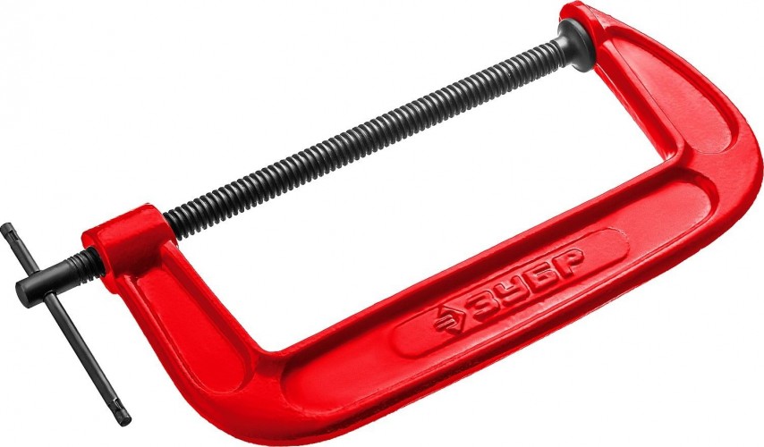 Струбцина G-образная ЗУБР МСС-200 тип G 200 мм, 32244-200 - изображение 2