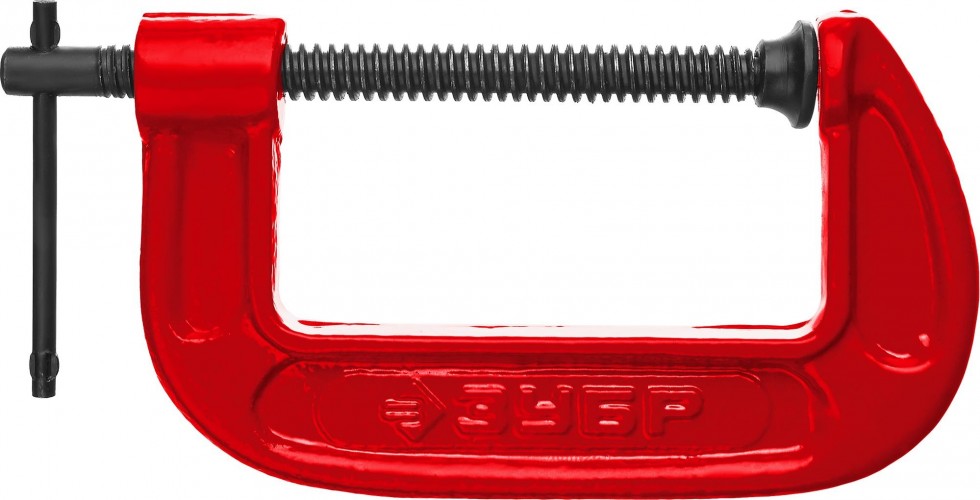 Струбцина G-образная ЗУБР МСС-100 тип G 100 мм, 32244-100