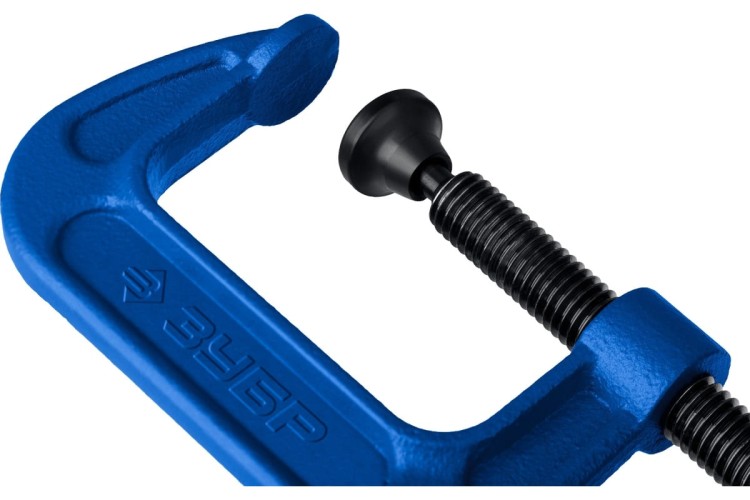 Струбцина G-образная ЗУБР ПCС-5 50 мм, чугунная 32245-050 - изображение 2