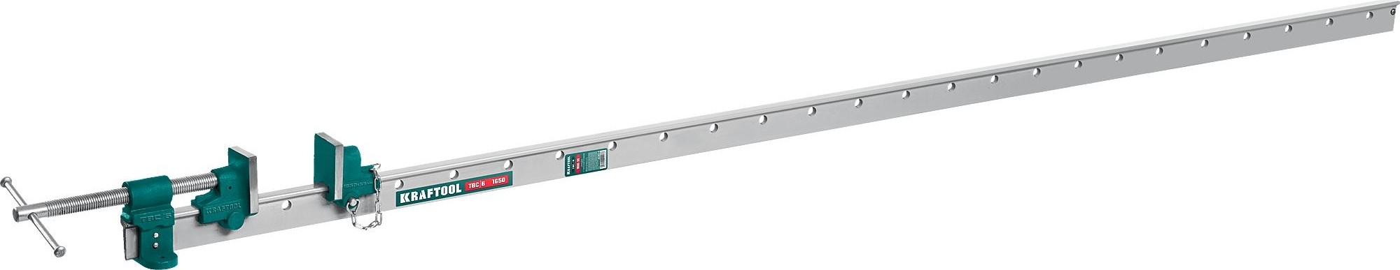 Струбцина KRAFTOOL 32303-6 с т-образным профилем (вайма) tbc/6 1650/55 мм