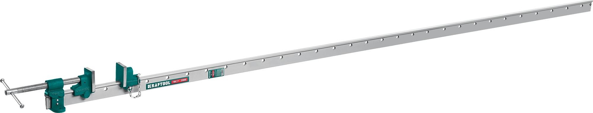 Струбцина KRAFTOOL 32303-7 с т-образным профилем (вайма) tbc/7 2000/55 мм