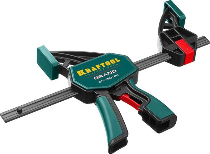 Струбцина пистолетная KRAFTOOL "EcoKraft" GP-150/85,  ручная пластиковый корпус, 150/85 мм 32226-15_z01 - изображение 3