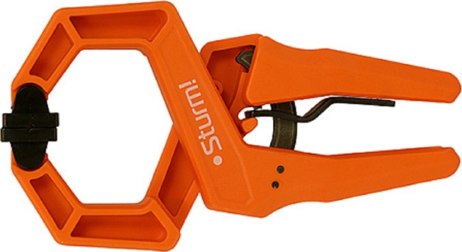 Струбцина прижимная Sturm 1078-09-050 с храповым механизмом, длина 200мм, зев 50мм