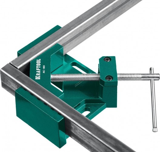 Струбцина угловая KRAFTOOL AC-80 мощная алюминиевая 32202 - изображение 4