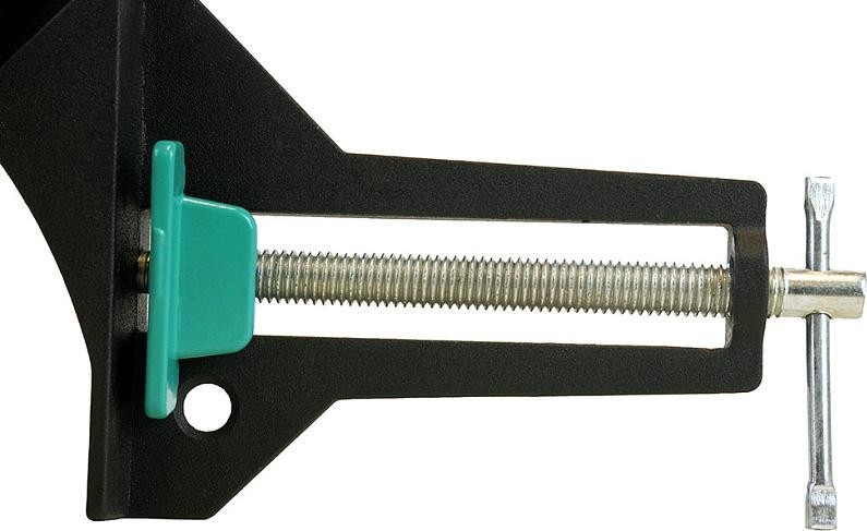 Струбцина угловая Sturm 1078-11-75 75мм,угол зажима 90°,разьем пропила 45° - изображение 2