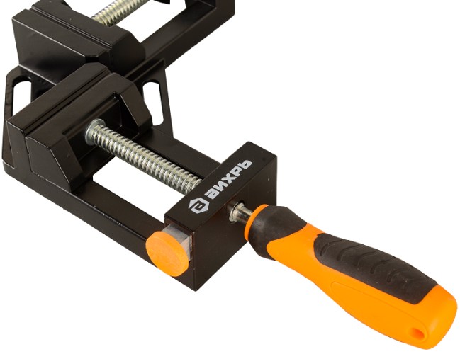 Струбцина угловая ВИХРЬ 65х65 мм быстрозажимная 73/9/5/6 - изображение 3