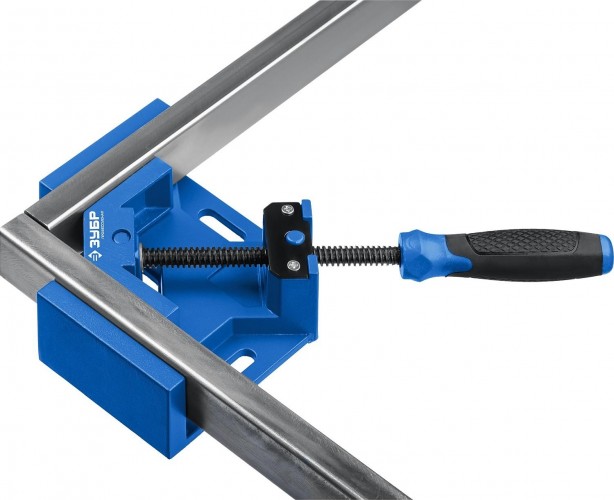 Струбцина угловая ЗУБР ПРОФЕССИОНАЛ усм-80 2х80 мм, 32211 - изображение 3