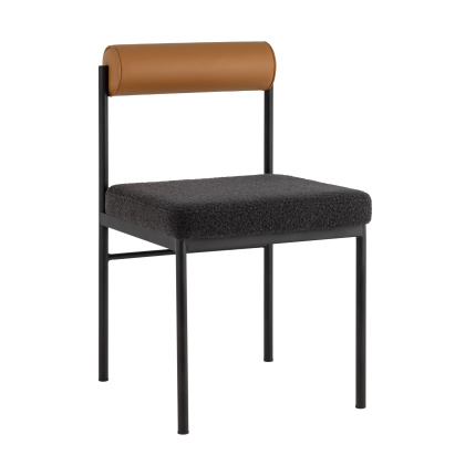 Стул «Брунсли, букле» с мягким сиденьем (окрашенный металлокаркас) - изображение 2