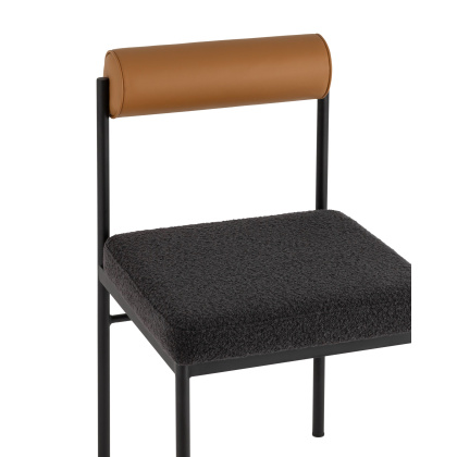 Стул «Брунсли, букле» с мягким сиденьем (окрашенный металлокаркас) - изображение 5