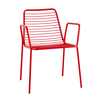 Стул «Данбо с подлокотниками» с жестким сиденьем (окрашенный каркас) - изображение 4