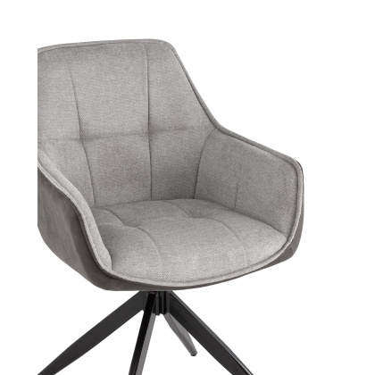 Стул-кресло «Анзак вращающийся» с мягким сиденьем (окрашенный металлокаркас) - изображение 3