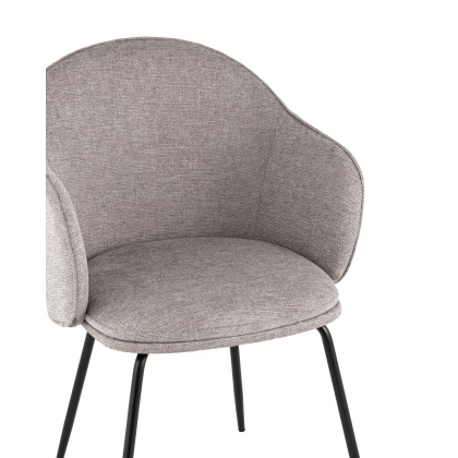 Стул-кресло «Эклер» с мягким сиденьем (окрашенный каркас) - изображение 4