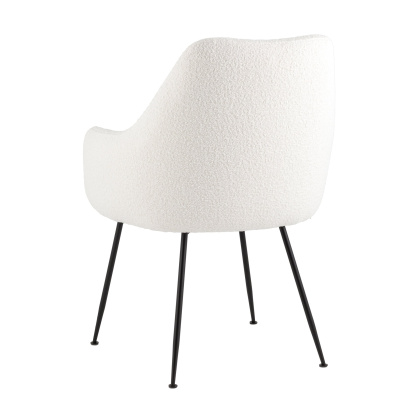 Стул-кресло «Фатиаш, букле» с мягким сиденьем (окрашенный металлокаркас) - изображение 3