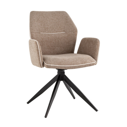 Стул-кресло «Хан вращающийся» с мягким сиденьем (окрашенный металлокаркас) - изображение 2