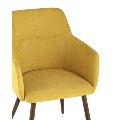 Стул-кресло «Карузо» с мягким сиденьем (ножки стальные) - изображение 5