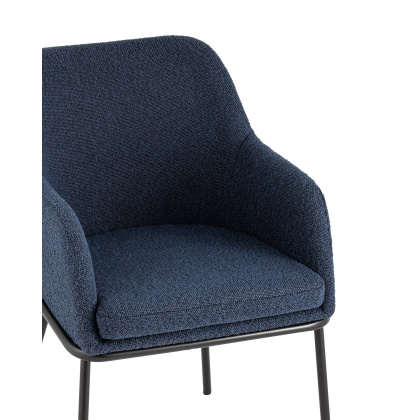 Стул-кресло «Кобб с подлокотниками» с мягким сиденьем (окрашенный каркас) - изображение 2