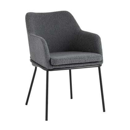 Стул-кресло «Кобб с подлокотниками» с мягким сиденьем (окрашенный каркас) - изображение 3