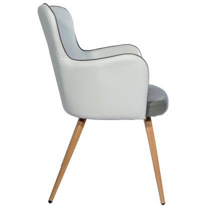 Стул-кресло «Конти» с мягким сиденьем (ножки стальные) - изображение 3