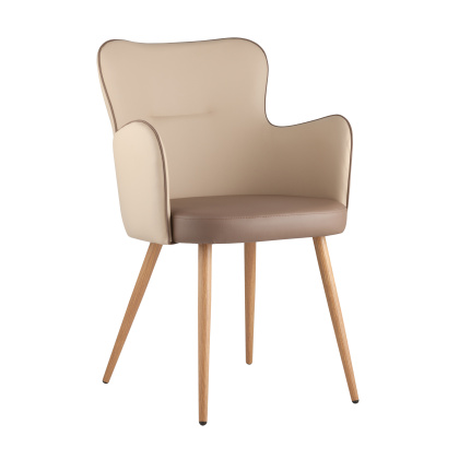 Стул-кресло «Конти» с мягким сиденьем (ножки стальные) - изображение 5