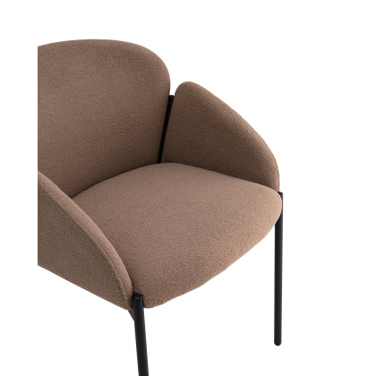 Стул-кресло «Маранг, букле» с мягким сиденьем (окрашенный каркас) - изображение 4