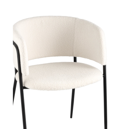 Стул-кресло «Настурция, букле» с мягким сиденьем (окрашенный каркас) - изображение 2