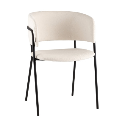 Стул-кресло «Настурция NEW, велюр» с мягким сиденьем (окрашенный каркас) - изображение 4