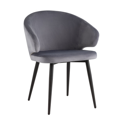 Стул-кресло с подлокотниками «Кесо» с мягким  сиденьем (окрашенный каркас) - изображение 3