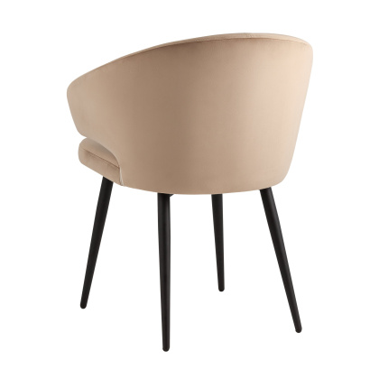 Стул-кресло с подлокотниками «Кесо» с мягким  сиденьем (окрашенный каркас) - изображение 5