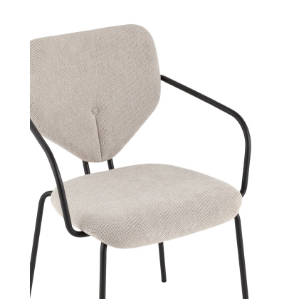 Стул «Мандора с подлокотниками» с мягким сиденьем (окрашенный каркас) - изображение 4