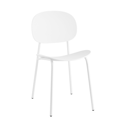 Стул пластиковый «Есения» с жестким сиденьем (стальной каркас) - изображение 5