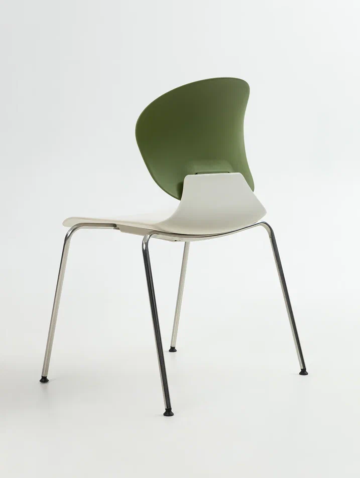 Стул пластиковый «Синнабон» с жестким сиденьем (окрашенный каркас) - изображение 4