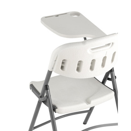 Стул пластиковый складной со столиком - изображение 3