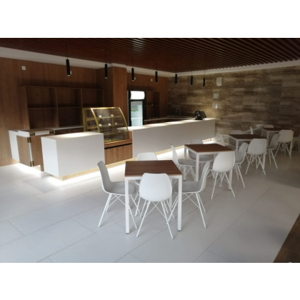 Стул пластиковый «ST29/S37» с жестким сиденьем (окрашенный каркас) - изображение 3