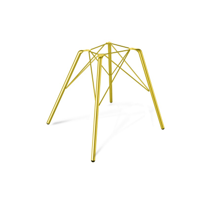 Стул пластиковый «ST29/S37 золото» с жестким сиденьем (окрашенный каркас) - изображение 3