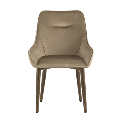 Стул-полукресло «Дубай» с мягким сиденьем (ножки стальные) (продажа комплектами по 4 шт.) - изображение 4