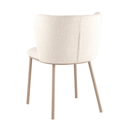 Стул-полукресло «Сантол» с мягким сиденьем (окрашенный каркас) - изображение 3