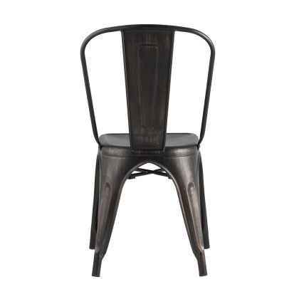 Стул TOLIX с патиной, с жестким сиденьем (окрашенный каркас) - изображение 5